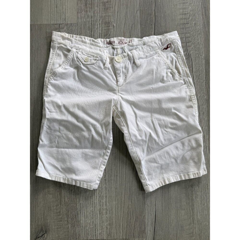 Vintage Hollister 0 white Bermuda shorts